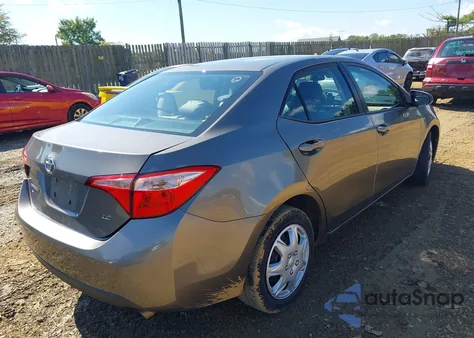 2018 Toyota Corolla Le from USA, damaged, VIN 2T1BURHE6JC979273